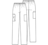 4200 Natural Rise Cargo Pant * ROYAL BLUE ONLY, LIMITED STOCK *