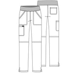 WW110 Mid Rise Straight Leg Pant * ROYAL BLUE ONLY, LIMITED STOCK *
