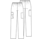Natural Rise Tapered Pull-On Cargo Pant 4200
