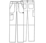 Stretch Men's Fly Front Pant WW140