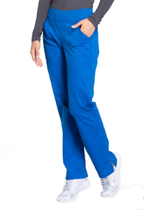 Stretch Mid Rise Straight Leg Pull-on Cargo Pant WW170