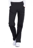 Stretch Mid Rise Straight Leg Pull-on Cargo Pant WW170